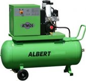 Винтовой компрессор Atmos Albert E 65 с ресивером и осушителем