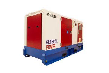 Дизельный генератор General Power GP110BD в кожухе
