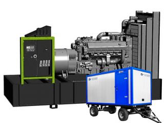 Дизельный генератор Pramac GSW 700 M 480V
