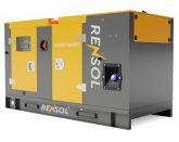 Дизельный генератор Rensol RW110HC в кожухе