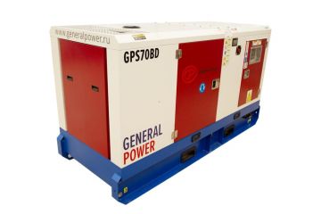 Дизельный генератор General Power GP70BD в кожухе