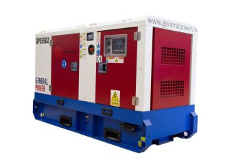 Дизельный генератор General Power GP55DZ в кожухе